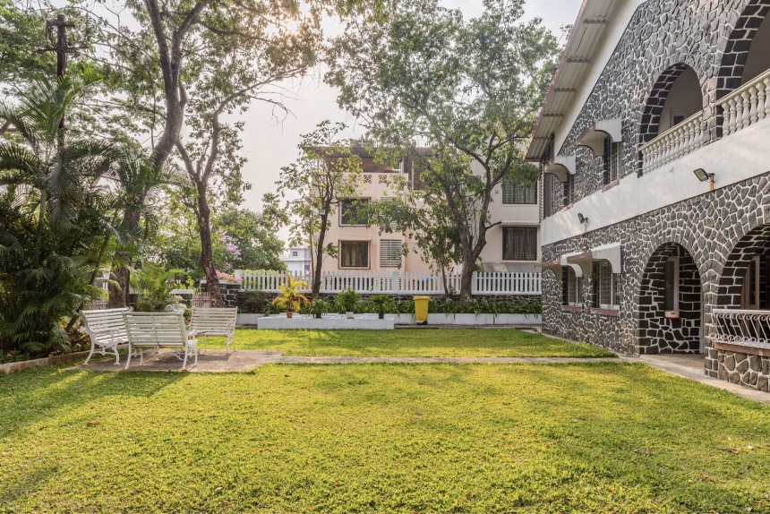 Garden area at Eternelle Bungalow Lonavala
